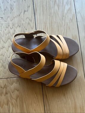 NatureAlize Orange Strappy Women's Sandals